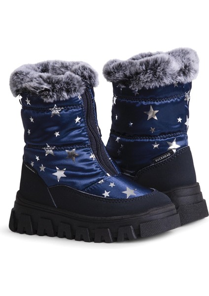 Çocuk Aly Fermuarlı Kar Botu Blue BUCK1148L fırsatları