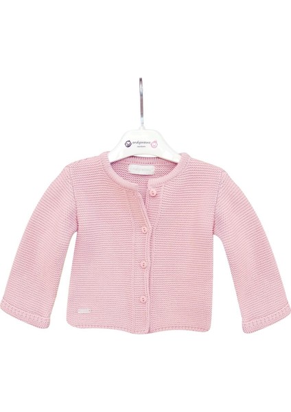 Andywawa AC24333 Basic Bebe Ceket Pink