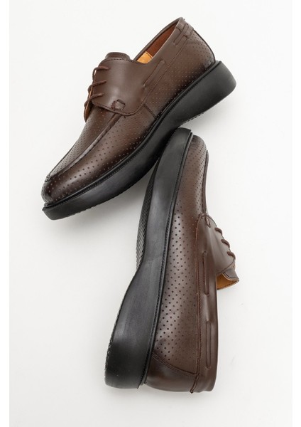 Hakiki Deri, Delikli Yazlık Iç Dış Deri Erkek Ayakkabı fırsatları