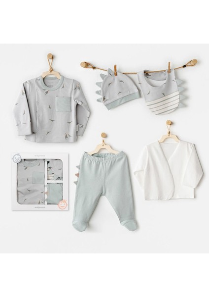 Andywawa AC26000 Mummy S Snuggle Saurus 5'li Hastane Çıkışı Green