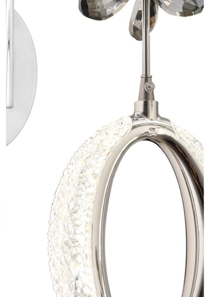 Modern 3 Renk Ledli Gümüş Aplik Avize, Şık ve Elegant Tasarım fiyatları