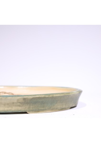 Oval Bonsai Saksısı No.72-Sırlı (27 Cm) modelleri