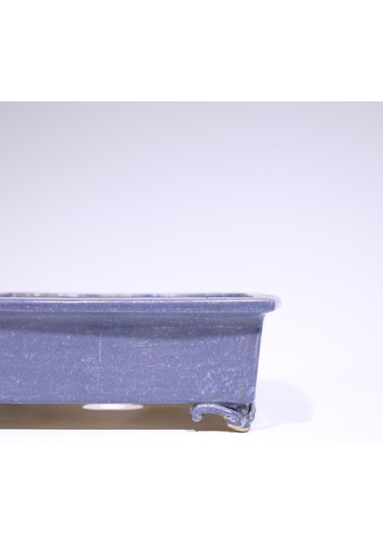 Köşeli Bonsai Saksısı No.8-Sırlı (22CM) modelleri
