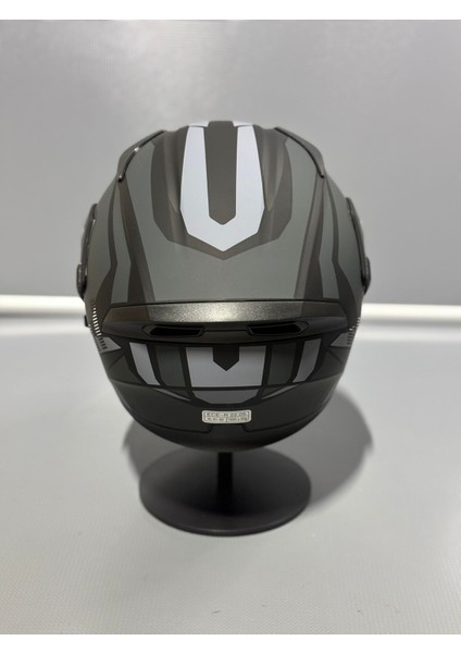 JK-902 Güneş Vizörlü Çene Açılır Kask H1 Grey indirimleri