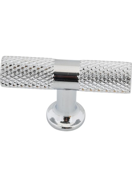 T Bar (Tırtıklı) Baklava Dilimli Krom Kaplama Gümüş Grisi Kulp Mobilya Mutfak Çekmece Kapak Kulbu Düğme Tek Delikli fiyatları