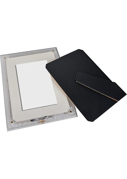 Ledli Pembe Çiçekli Dikdörtgen Fotoğraf Çerçevesi fırsatları