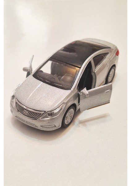 Hyundai Azera Demir Oyuncak Araba | Çek Bırak | 12CM - Gümüş fiyatları