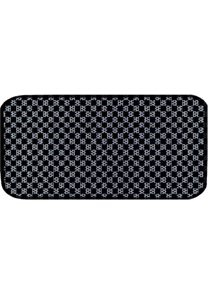 Elekli Tuvalet Desenli Önü Kedi Kumu Paspası 60X120 cm Desen 9