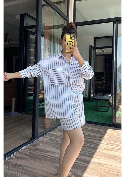 Gömlek Şort Takım