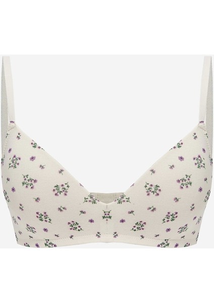 Lcw Dream Pembe Balensiz Dolgusuz Çiçekli Sütyen