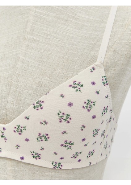 Lcw Dream Pembe Balensiz Dolgusuz Çiçekli Sütyen modelleri