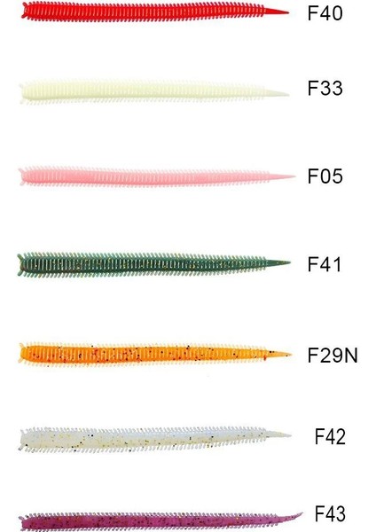 Lugworm 2.5'' Kokulu Lrf Yemi 6.5 cm F40 fiyatları