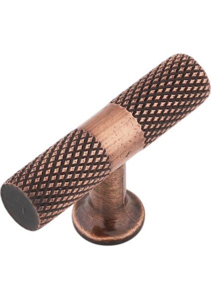 T Bar (Tırtıklı) Baklava Dilimli Antikbakır Kulp Mobilya Mutfak Çekmece Kapak Kulbu fiyatları