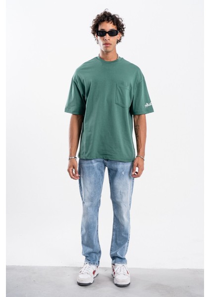 Erkek Mavi Regular Kot Pantolon Likralı fırsatları