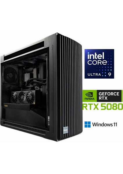 Proart PA602-270 Ultra 9 285K 32GB Ddr5 4tb+4tb M.2 Asus Rog Rtx 5080 16GB W11PRO Masaüstü Bilgisayar