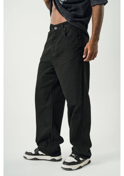 Siyah Baggy Kot Pantolon fiyatları