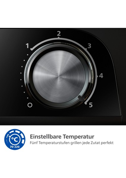 HD6212/90 5000 Serisi Elektrikli Izgara | 2400W Güç, Dumanlı Lezzet, Smoker Özellikli modelleri