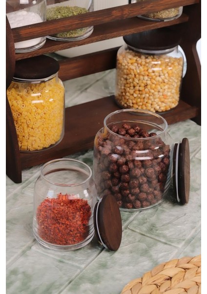 Nero - Bench - 8 Parça 2 Katlı Standlı Baharatlık Seti modelleri