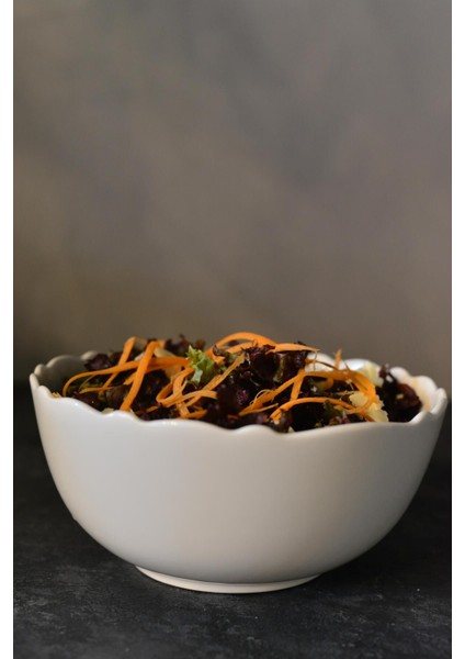 Beyaz Porselen Salata Kasesi 20X9 Cm, Şık ve Kullanışlı Ev Gereçleri fırsatları