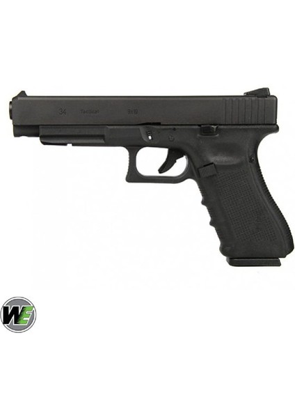 We Glock G34 Gen4 Siyah Gbb Airsoft Tabanca
