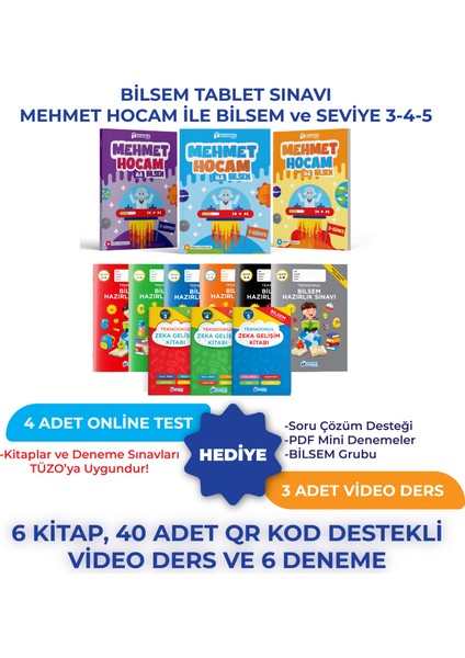 Bilsem Tablet Sınavı Mehmet Hocam Ile Bilsem ve Seviye 3-4-5