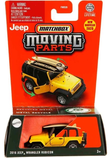 2025 1:64 Arabalar 2016 Jeep Wrangler Rubıcon JBW74 fiyatları