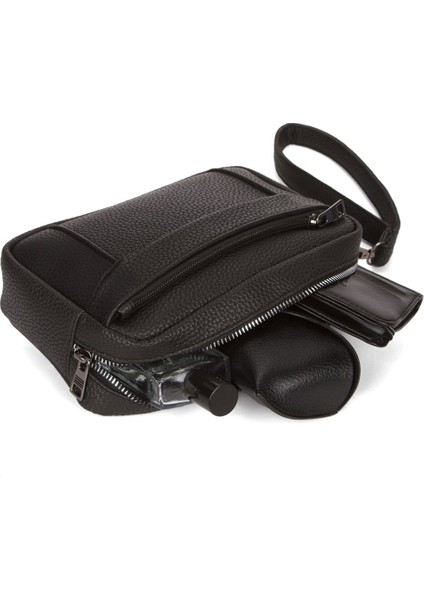Erkek El Askılı Portföy Clutch El Çantası NEW256 - Siyah