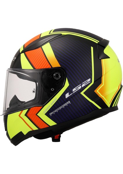 Rapid 2 Extra Full Face Kask Neon Sarı-Mavi M fiyatları
