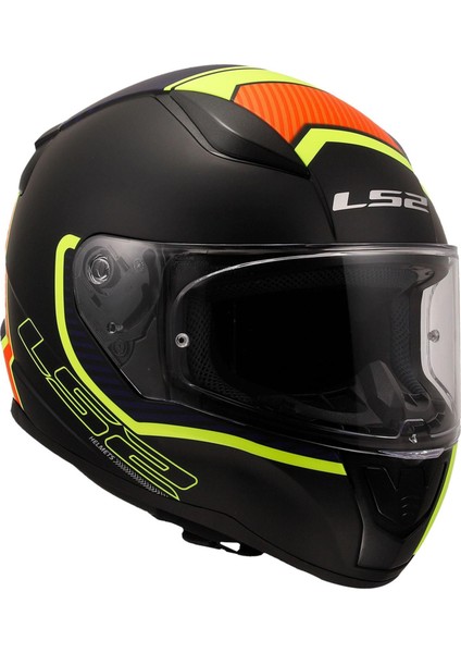 Rapid 2 Extra Full Face Kask Neon Sarı-Mavi M modelleri