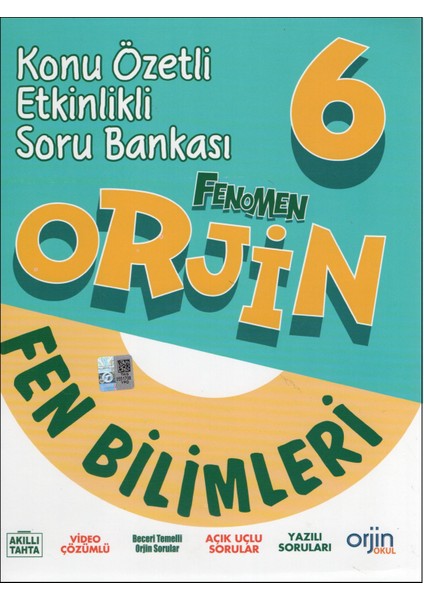 Orjin 6.sınıf Fen Bilimleri