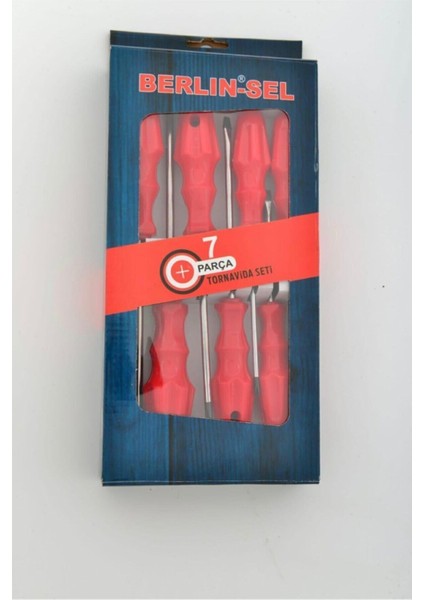 7 Parça Düz ve Yıldız Tornavida Seti Tornavida Seti 7
