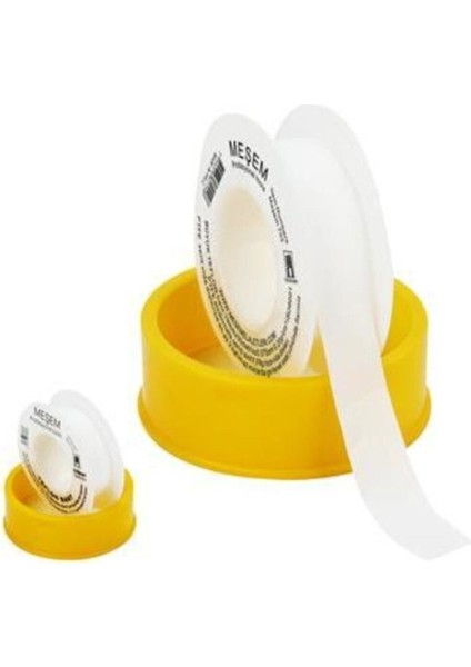 Meşem 12MMX8M Teflon Bant (Meşem 701) 10 Adet Tamir Bandı