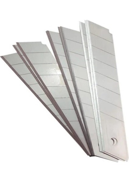 Maket Bıçağı Falçata Yedek Ucu 0,5X18 mm 100 Adet