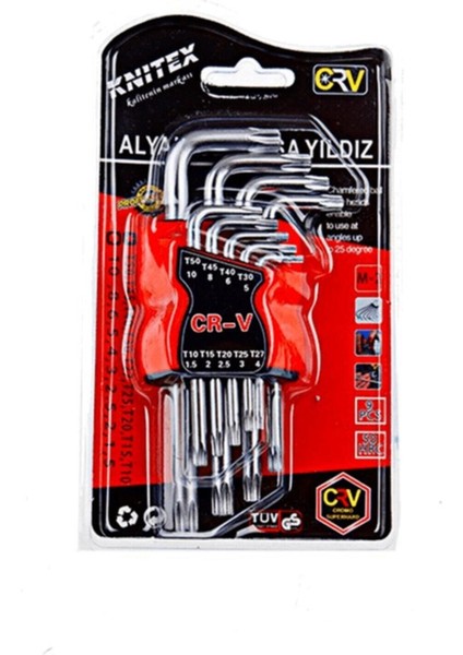 Alyan Kısa Yıldız Anahtar Takımı