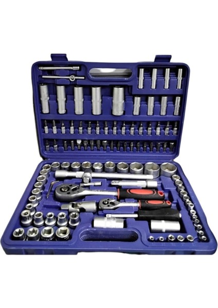 Ab Wheeler 108 Parça Lokma Takımı 1/2 3/8 Crv Çeliği