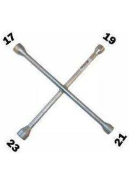 4 Kollu Bijon Anahtarı Bijon Kolu 17-19-21-23 mm