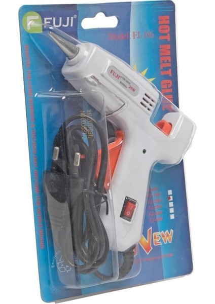 Makroyapı Fuji Pulian Silikon Tabancası Mum Silikon 20 W Ince Mum Silikon