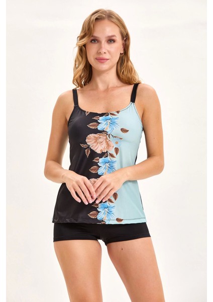Şortlu Tankini 0063-2054