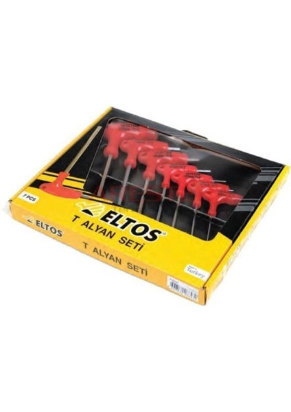 T Alyan Seti 7 Parça ( 2-2,5-3-4-5-6-8 )