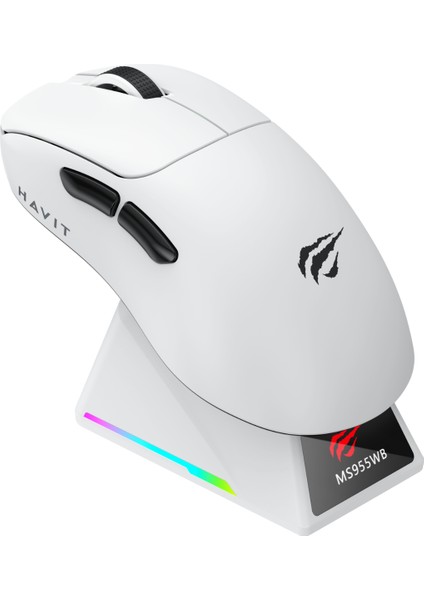 Gamenote MS955WB Rgb Wireless Gaming Mouse 3 Modlu + Ekranlı Şarj Istasyonu