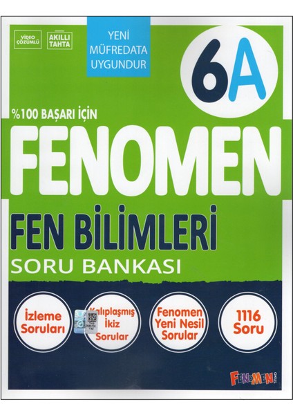 Fenomen 6.sınıf 6A Fen Bilimleri Soru Bankası
