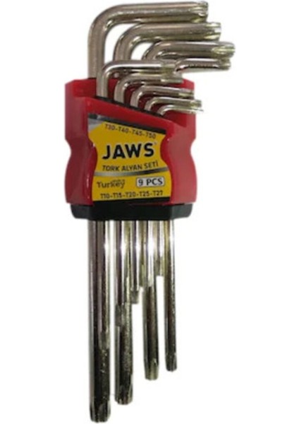 Jaws 9 Parça Tork Alyan Seti