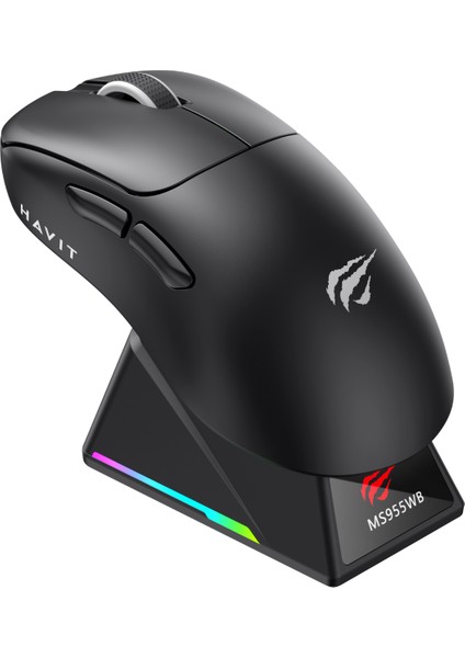 Gamenote MS955WB Rgb Wireless Gaming Mouse 3 Modlu + Ekranlı Şarj Istasyonu