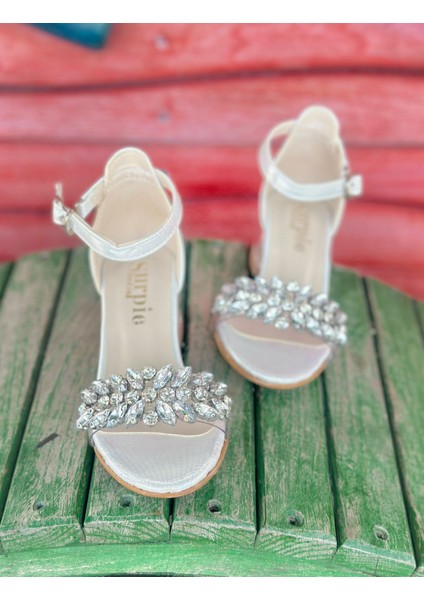 Çocuk Topuklu Ayakkabı, Taşlı Topuklu Ayakkabı, Şeffaf Topuklu Çocuk Ayakkabı fiyatları