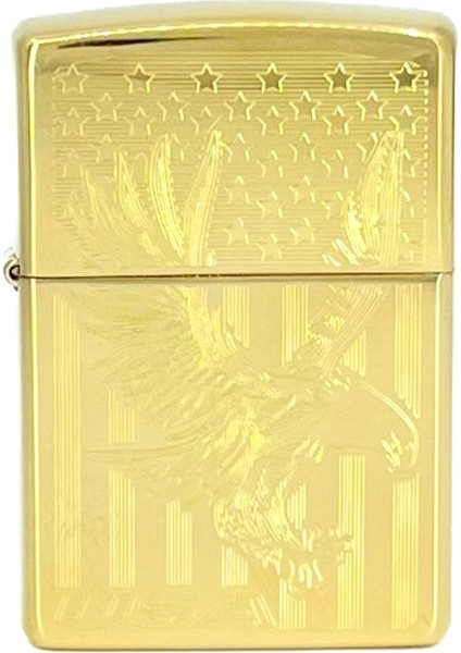 American Eagle High Polished Gold Dizayn Çakmak