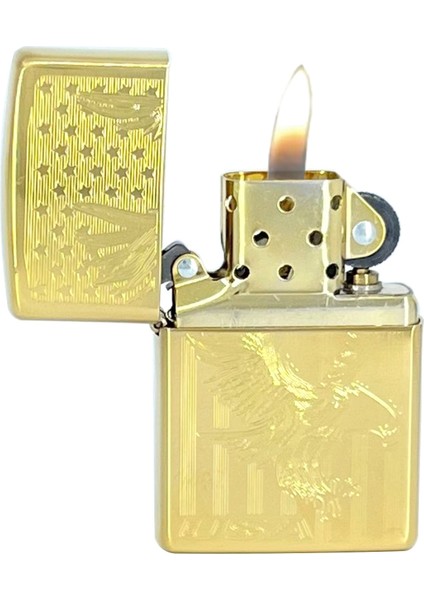 American Eagle High Polished Gold Dizayn Çakmak modelleri