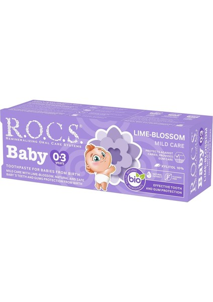 R.o.c.s.baby Diş Macunu 35ML 0-3 Yaş Ihlamur fiyatları