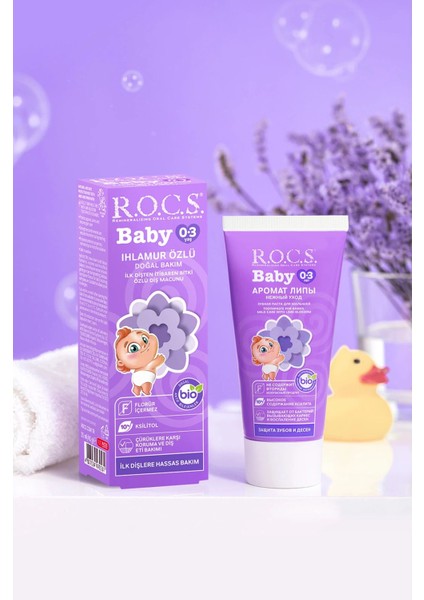 R.o.c.s.baby Diş Macunu 35ML 0-3 Yaş Ihlamur fırsatları