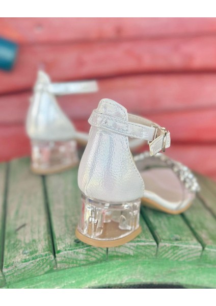 Çocuk Topuklu Ayakkabı, Taşlı Topuklu Ayakkabı, Şeffaf Topuklu Çocuk Ayakkabı modelleri