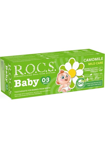 R.o.c.s.baby Diş Macunu 35ML 0-3 Yaş Papatya fiyatları